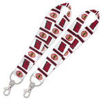 Houston Rockets / City Edition Lanyard Key Strap 1"
