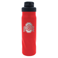 Ohio State Buckeyes RED BOTTLE 20oz Morgan Stainless Steel Water Bottle