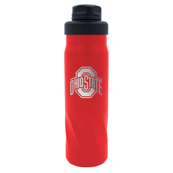 Ohio State Buckeyes RED BOTTLE 20oz Morgan Stainless Steel Water Bottle
