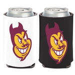 Arizona State Sun Devils SPARKY HEAD 2-COLOR Can Cooler 12 oz.