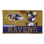Baltimore Ravens / Disney Mickey Mouse Flag - Deluxe 3' X 5'
