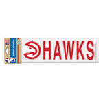 Atlanta Hawks Perfect Cut Decals 3" x 10"