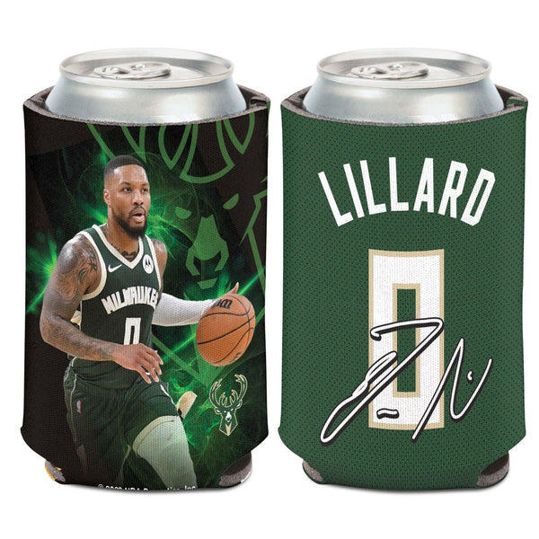 Milwaukee Bucks Can Cooler 12 oz. Damian Lillard
