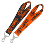 Wholesale-Oklahoma State Cowboys Lanyard Key Strap 1"