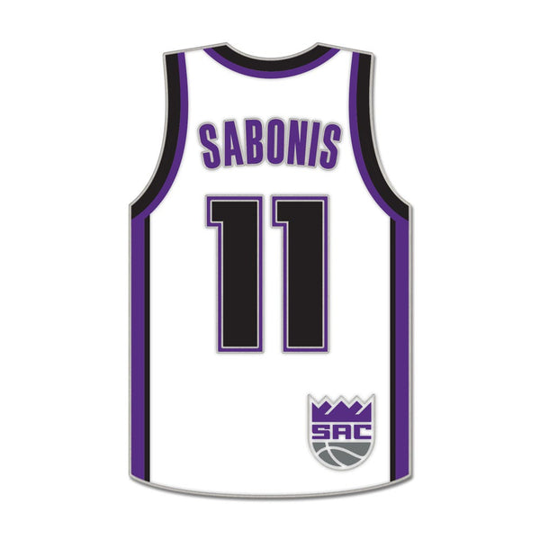 Sacramento Kings Collector Enamel Pin Jewelry Card Domantas Sabonis
