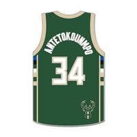 Milwaukee Bucks Collector Enamel Pin Jewelry Card Giannis Antetokounmpo