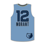 Memphis Grizzlies Collector Enamel Pin Jewelry Card Ja Morant