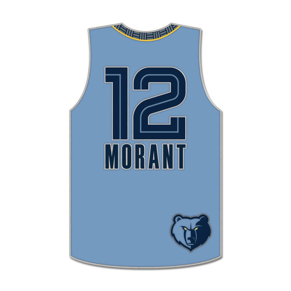 Memphis Grizzlies Collector Enamel Pin Jewelry Card Ja Morant