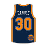 New York Knicks Collector Enamel Pin Jewelry Card Julius Randle