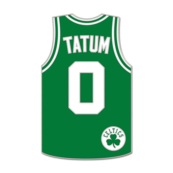 Boston Celtics Collector Enamel Pin Jewelry Card Jayson Tatum