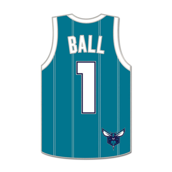 Charlotte Hornets Collector Enamel Pin Jewelry Card LaMelo Ball