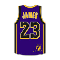 Los Angeles Lakers Collector Enamel Pin Jewelry Card LeBron James
