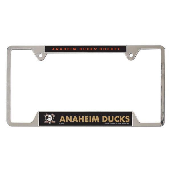 Anaheim Ducks Metal License Plate Frame