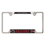 Atlanta Falcons Metal License Plate Frame