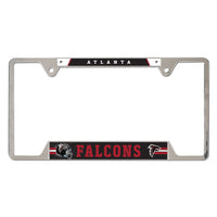 Atlanta Falcons Metal License Plate Frame