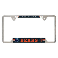 Chicago Bears Metal License Plate Frame