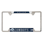 Dallas Cowboys Metal License Plate Frame