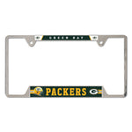 Green Bay Packers Metal License Plate Frame