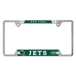 New York Jets Metal License Plate Frame