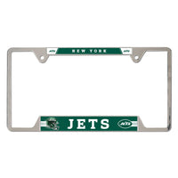 New York Jets Metal License Plate Frame