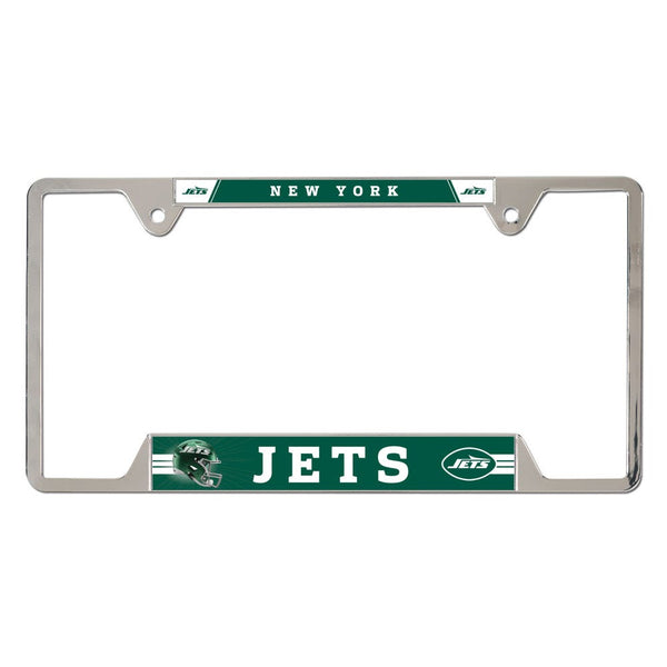 New York Jets Metal License Plate Frame
