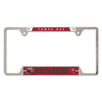 Tampa Bay Buccaneers Metal License Plate Frame