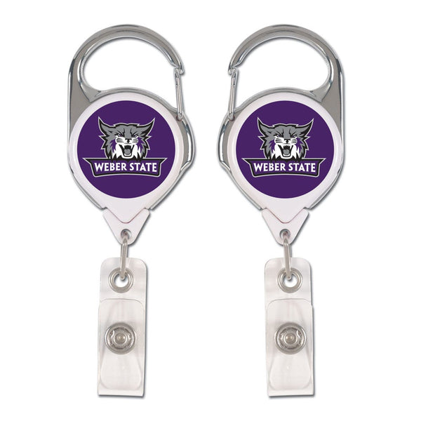 Weber State Wildcats Retrct 2S Prem Badge Holders