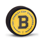 Boston Bruins / Vintage NHL Hockey Puck Packaged