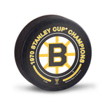 Boston Bruins / Vintage NHL Hockey Puck Packaged