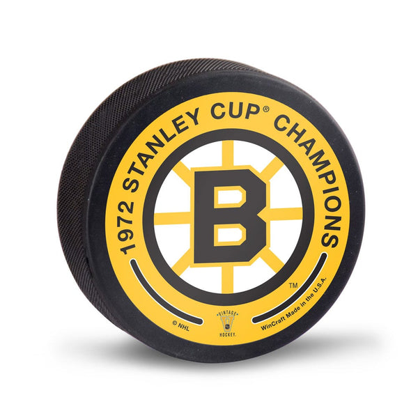 Boston Bruins / Vintage NHL Hockey Puck Packaged