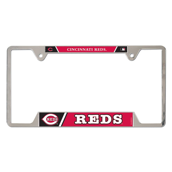 Cincinnati Reds Metal License Plate Frame