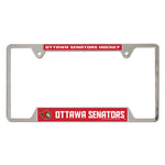 Ottawa Senators Metal License Plate Frame