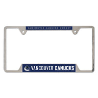 Vancouver Canucks Metal License Plate Frame