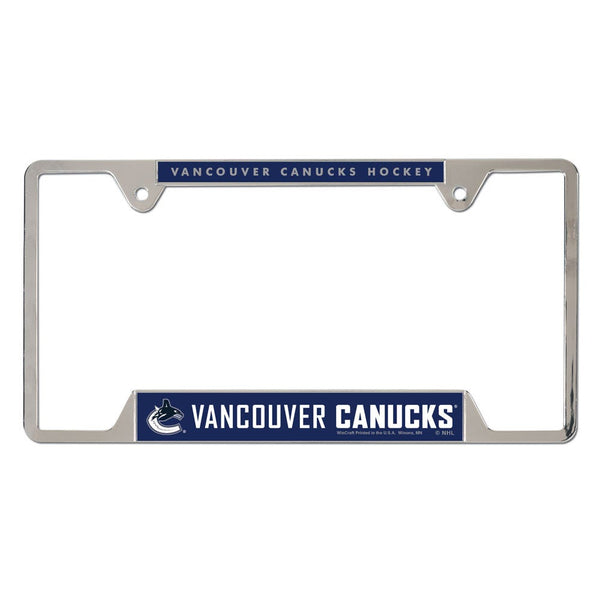 Vancouver Canucks Metal License Plate Frame