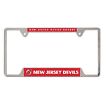 New Jersey Devils Metal License Plate Frame