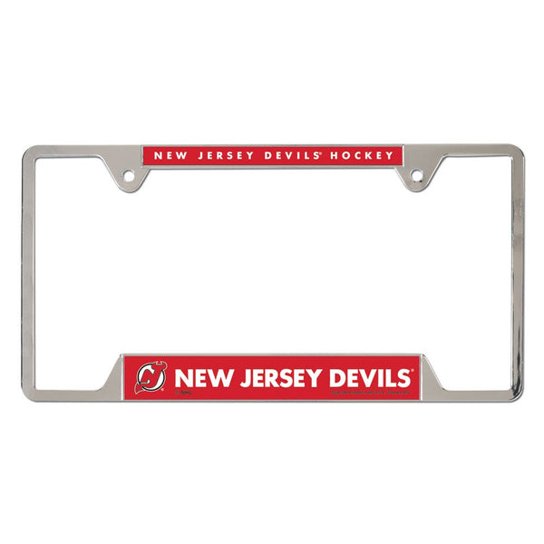 New Jersey Devils Metal License Plate Frame