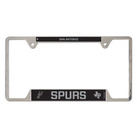 San Antonio Spurs Metal License Plate Frame