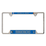 Dallas Mavericks Metal License Plate Frame