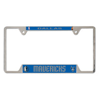 Dallas Mavericks Metal License Plate Frame