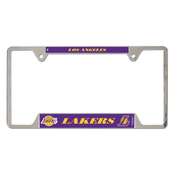 Los Angeles Lakers Metal License Plate Frame