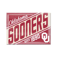 Oklahoma Sooners Metal Magnet 2.5" x 3.5"