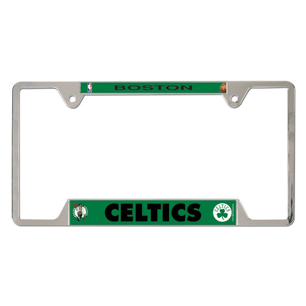 Boston Celtics Metal License Plate Frame