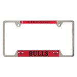Chicago Bulls Metal License Plate Frame