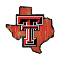 Wholesale-Texas Tech Red Raiders STATE SHAPE