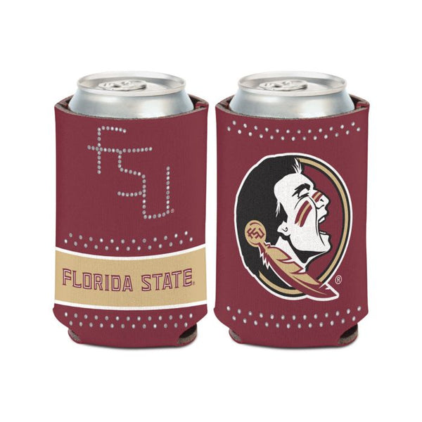 Wholesale-Florida State Seminoles Bling Can Cooler 12 oz.