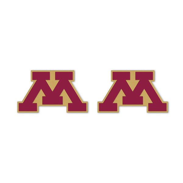 Minnesota Golden Gophers Earrings Jewelry Card