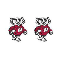 Wholesale-Wisconsin Badgers Earrings Jewelry Card