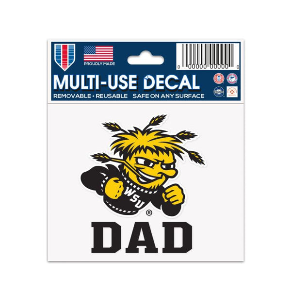 Wholesale-Wichita State Shockers Dad Multi-Use Decal 3" x 4"