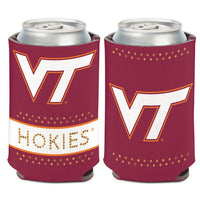 Wholesale-Virginia Tech Hokies Bling Can Cooler 12 oz.