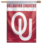 Wholesale-Oklahoma Sooners / Vintage Collegiate VAULT Vertical Flag 28" x 40"